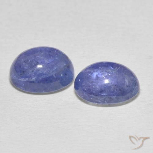 Gemme di Tanzanite Azzurro naturale da 5.94 ct, Ovale, Trasparente
