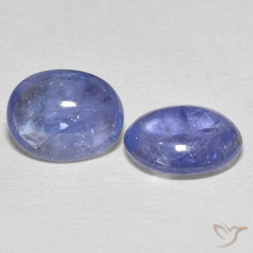 Gemme di Tanzanite Bambina blu naturale da 5.70 ct, Ovale, Trasparente