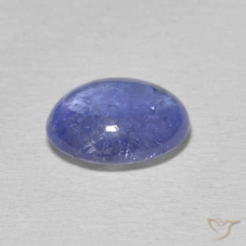 Tanzanite Intenso Viola Blu naturale da 2.01 ct, Ovale, Trasparente