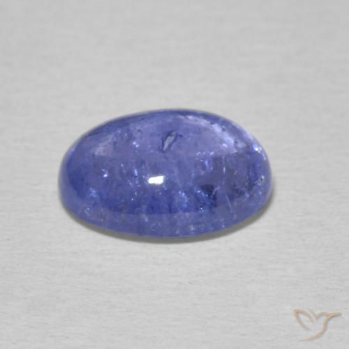 Tanzanite Blu pastello naturale da 2.12 ct, Ovale, Trasparente