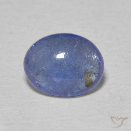 1.90ct Naturale Bambina blu Tanzanite, Ovale, Trasparente