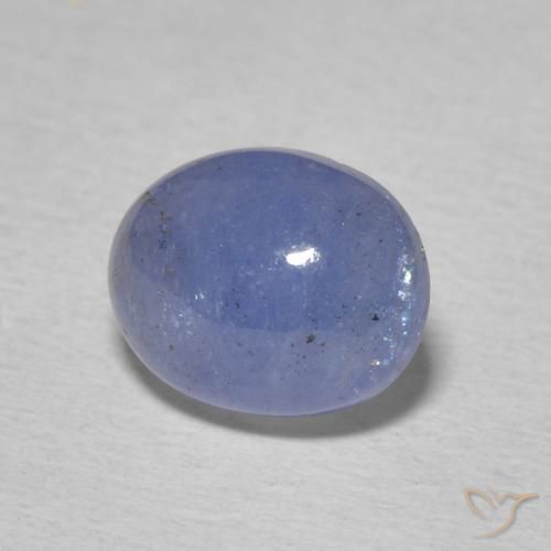 Tanzanite Blu viola intenso naturale da 2.55 ct, Ovale, Traslucido