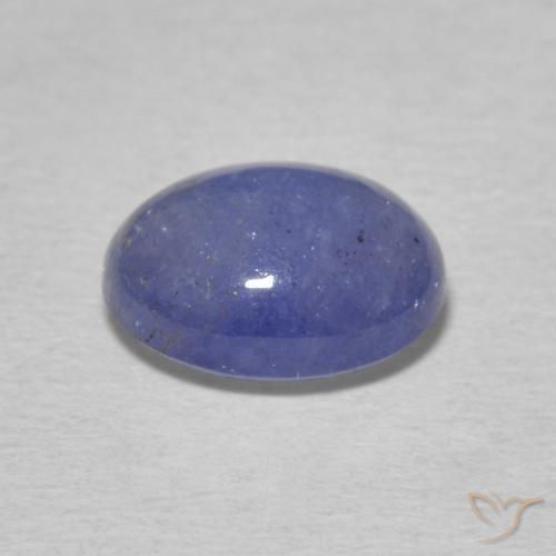 Tanzanite Blu viola intenso naturale da 2.55 ct, Ovale, Traslucido