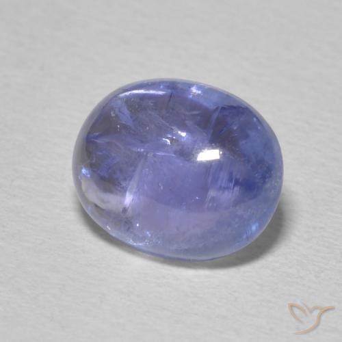 Tanzanite Viola Blu naturale da 3.78 ct, Ovale, Trasparente