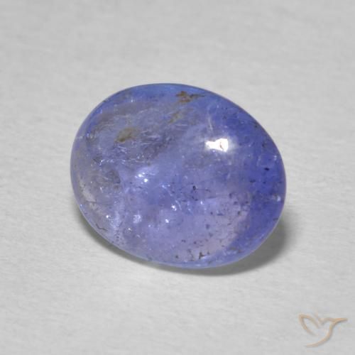 Tanzanite Intenso Viola Blu naturale da 2.40 ct, Ovale, Trasparente