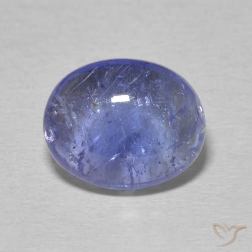 3.62ct Naturale Blu scuro Tanzanite, Ovale, Trasparente