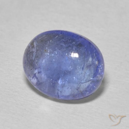 Tanzanite Blu scuro naturale da 3.62 ct, Ovale, Trasparente
