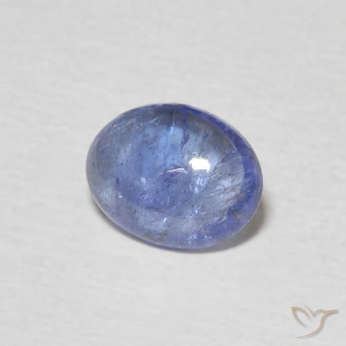 Tanzanite Azzurro naturale da 1.22 ct, Ovale, Trasparente