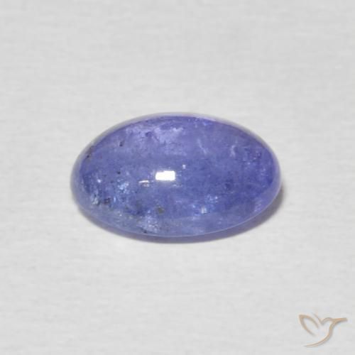 Tanzanite Intenso Viola Blu naturale da 2.10 ct, Ovale, Trasparente