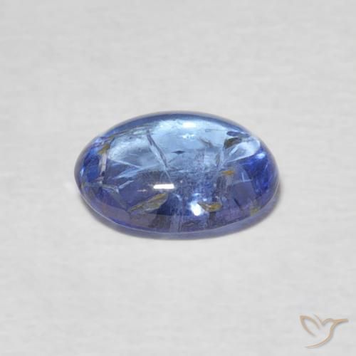 Tanzanite Viola blu chiaro naturale da 1.33 ct, Ovale, Trasparente
