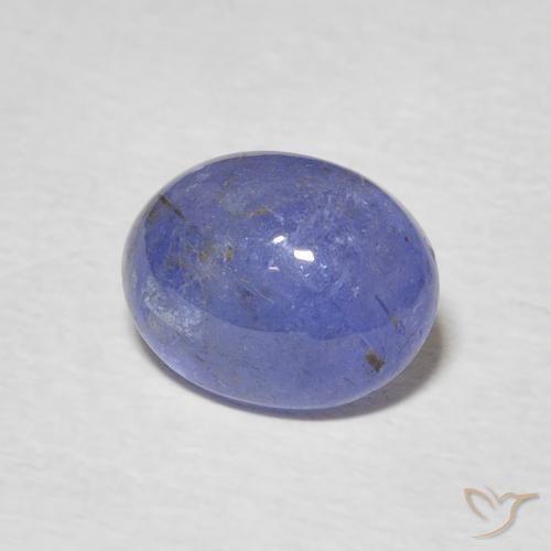 Tanzanite Intenso Viola Blu naturale da 2.39 ct, Ovale, Traslucido