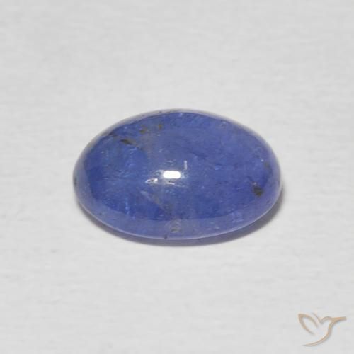 Tanzanite Intenso Viola Blu naturale da 2.39 ct, Ovale, Traslucido