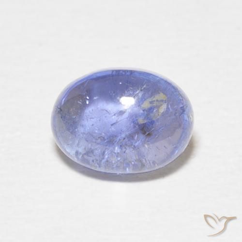 1.82ct Naturale Viola Blu Tanzanite, Ovale, Trasparente