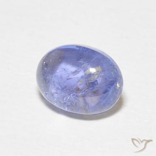 Tanzanite Viola Blu naturale da 1.82 ct, Ovale, Trasparente