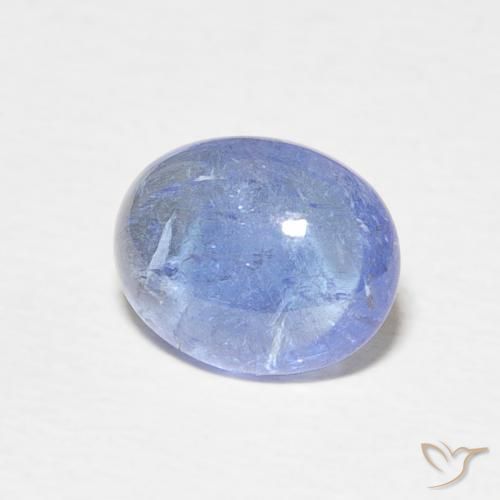 Tanzanite Viola blu chiaro naturale da 2.37 ct, Ovale, Trasparente