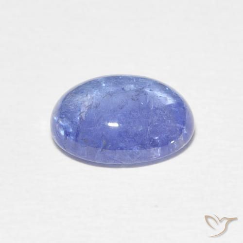 Tanzanite Viola blu chiaro naturale da 2.37 ct, Ovale, Trasparente