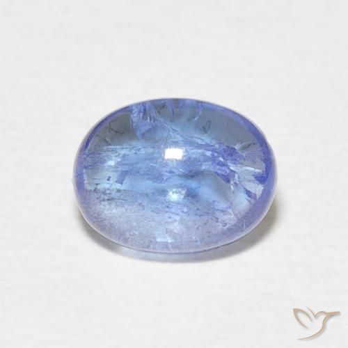 1.63ct Naturale Azzurro Tanzanite, Ovale, Trasparente