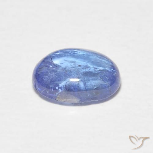 Tanzanite Azzurro naturale da 1.63 ct, Ovale, Trasparente