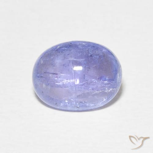 2.46ct Naturale Intenso Viola Blu Tanzanite, Ovale, Trasparente