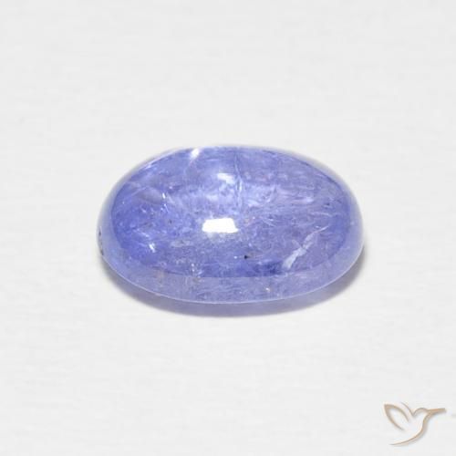 Tanzanite Intenso Viola Blu naturale da 2.46 ct, Ovale, Trasparente