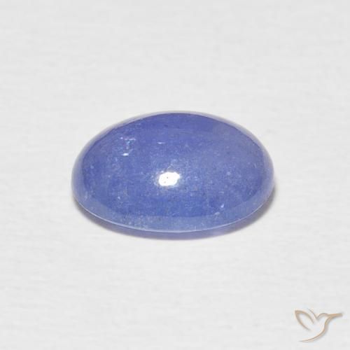 Tanzanite Intenso Viola Blu naturale da 2.19 ct, Ovale, Traslucido