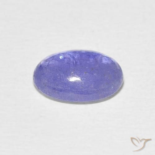 Tanzanite Blu pastello naturale da 2.00 ct, Ovale, Trasparente