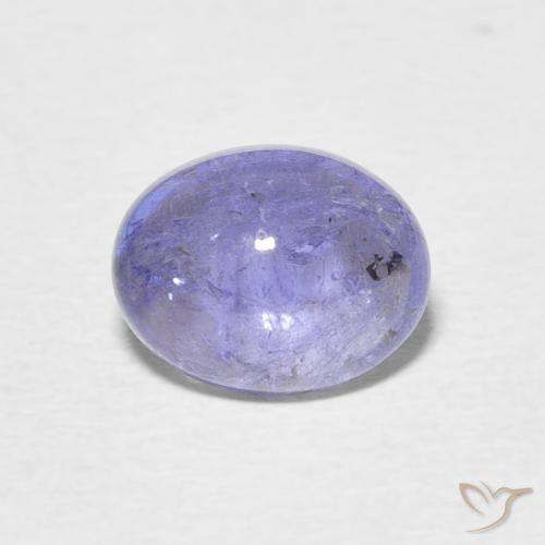 2.28ct Naturale Azzurro Tanzanite, Ovale, Trasparente