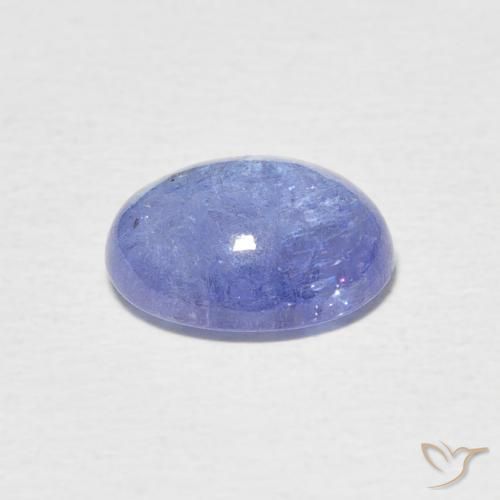 Tanzanite Blu pastello naturale da 3.48 ct, Ovale, Trasparente