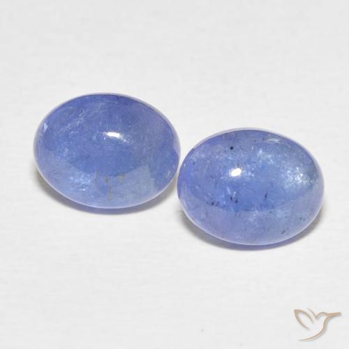 5.35ctw Naturale Azzurro Tanzanite, Ovale, Traslucido