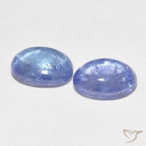 Gemme di Tanzanite Bambina blu naturale da 6.45 ct, Ovale, Trasparente