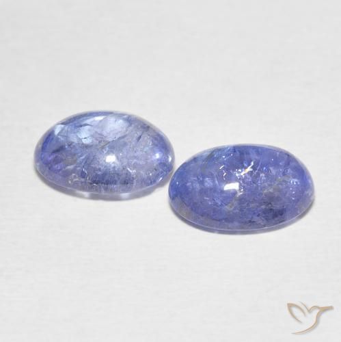 Gemme di Tanzanite Bambina blu naturale da 6.04 ct, Ovale, Trasparente