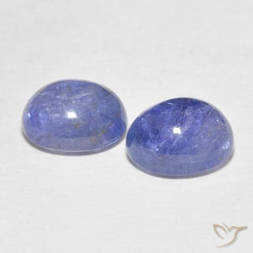 Tanzanite naturale blu da 8,48 ct, taglio ovale, trasparente