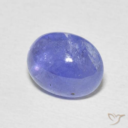 Tanzanite Intenso Viola Blu naturale da 2.49 ct, Ovale, Traslucido