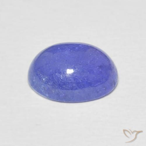 Tanzanite Intenso Viola Blu naturale da 2.49 ct, Ovale, Traslucido