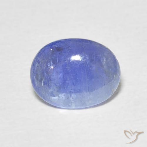 1.69ct Naturale Blu intenso Tanzanite, Ovale, Traslucido