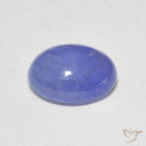 Tanzanite Intenso Viola Blu naturale da 2.60 ct, Ovale, Traslucido