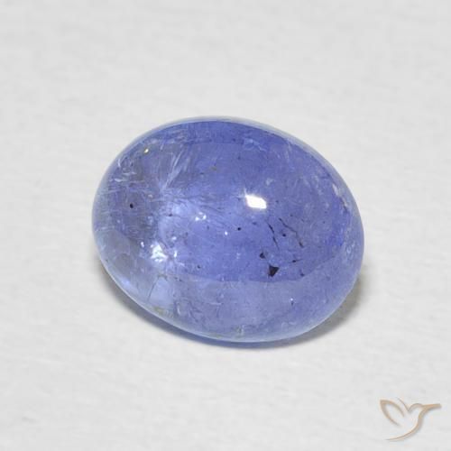 Tanzanite Intenso Viola Blu naturale da 2.56 ct, Ovale, Trasparente