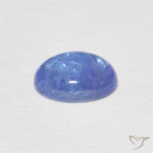 Tanzanite Viola blu chiaro naturale da 1.46 ct, Ovale, Trasparente