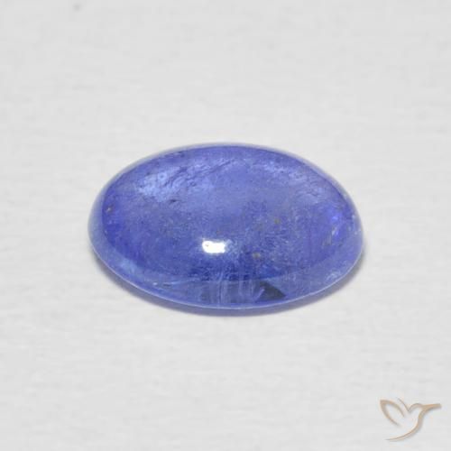 Tanzanite Intenso Viola Blu naturale da 2.09 ct, Ovale, Trasparente