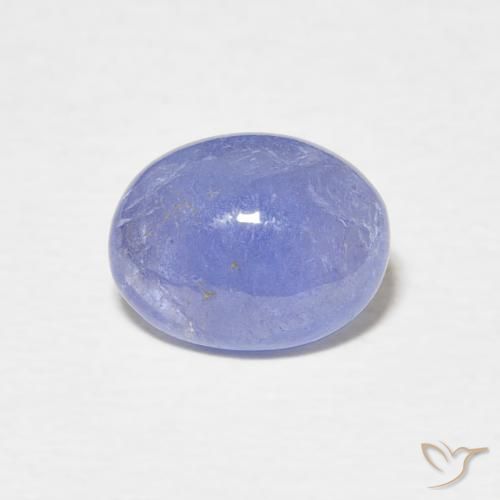 2.17ct Naturale Viola Blu Tanzanite, Ovale, Traslucido