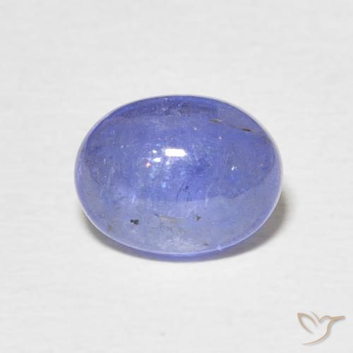 2.30ct Naturale Viola Blu Tanzanite, Ovale, Trasparente
