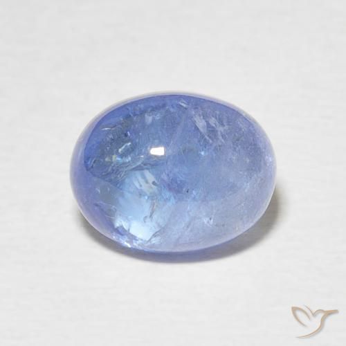 2.97ct Naturale Azzurro Tanzanite, Ovale, Trasparente