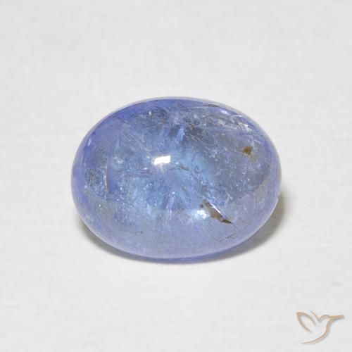 2.93ct Naturale Azzurro Tanzanite, Ovale, Trasparente