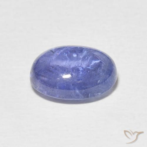 Tanzanite Blu intenso naturale da 3.61 ct, Ovale, Trasparente
