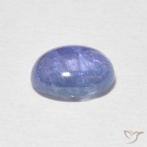 Tanzanite Viola blu chiaro naturale da 2.35 ct, Ovale, Trasparente