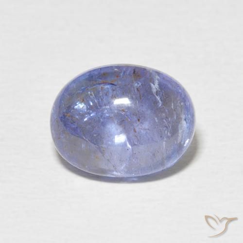 3.80ct Naturale Azzurro Tanzanite, Ovale, Trasparente