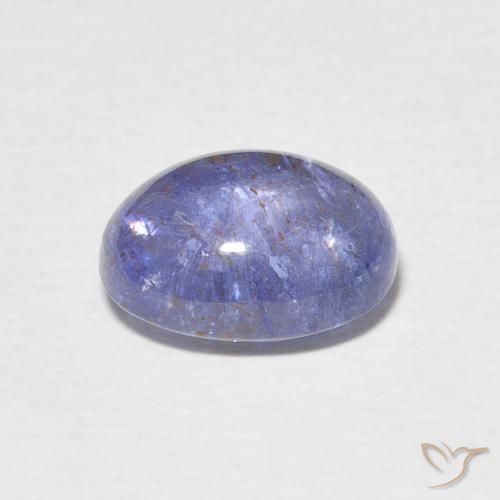 Tanzanite Azzurro naturale da 3.80 ct, Ovale, Trasparente
