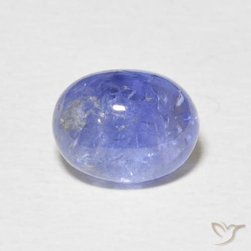 2.84ct Naturale Blu scuro Tanzanite, Ovale, Trasparente
