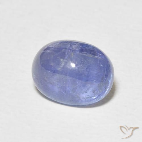 Tanzanite Blu scuro naturale da 3.87 ct, Ovale, Traslucido