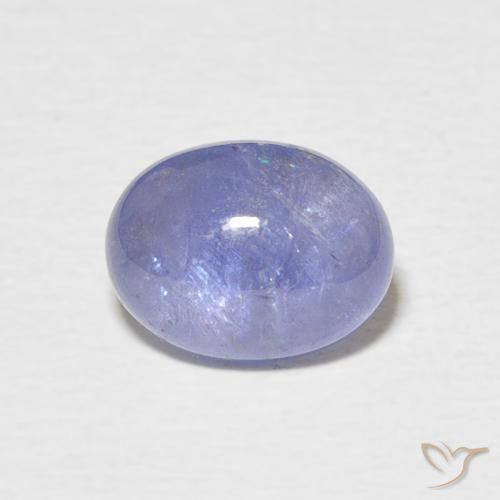 2.36ct Naturale Viola elettrico blu Tanzanite, Ovale, Trasparente
